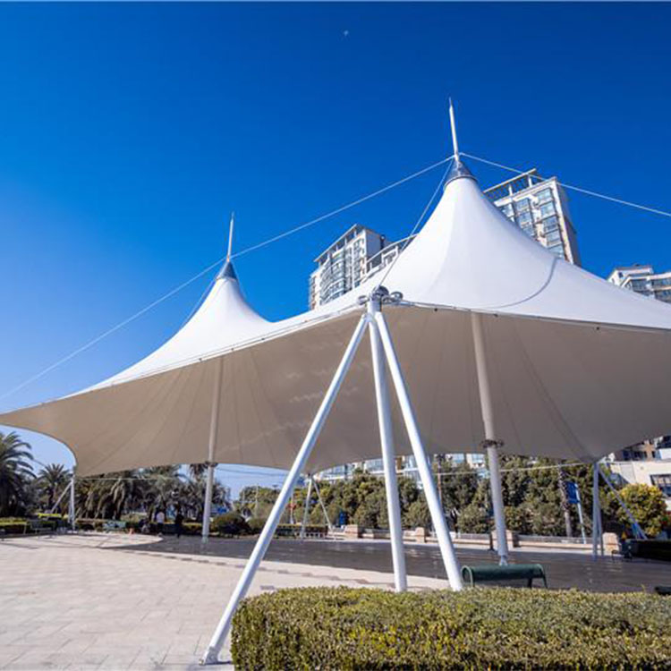 石嘴山膜结构景观棚