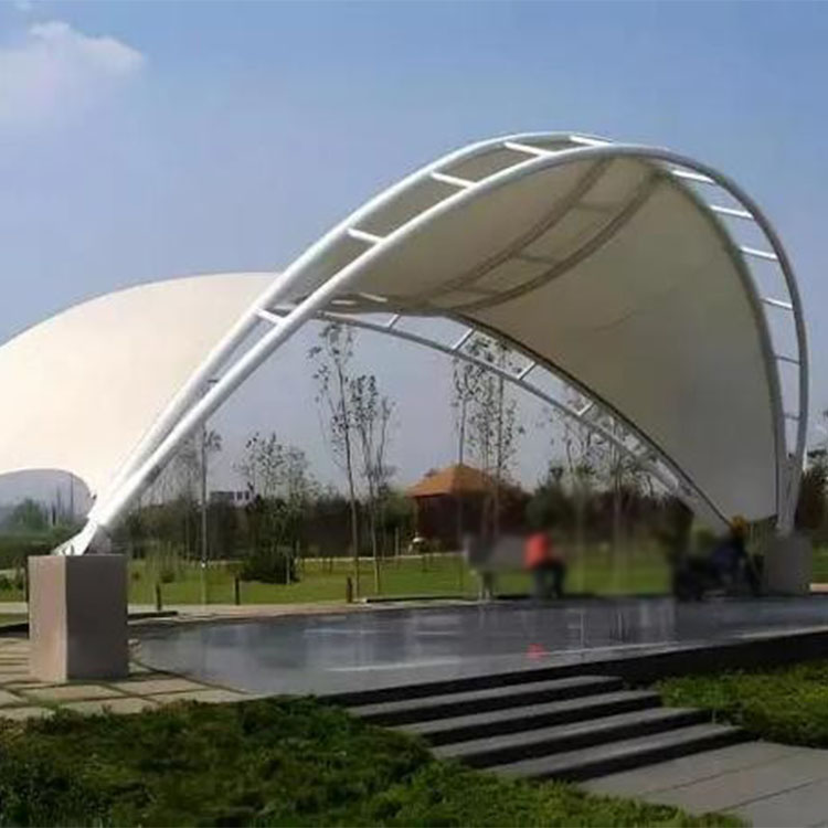石嘴山膜结构景观棚