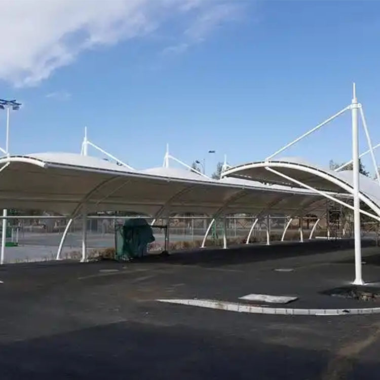 石嘴山膜结构电动车棚