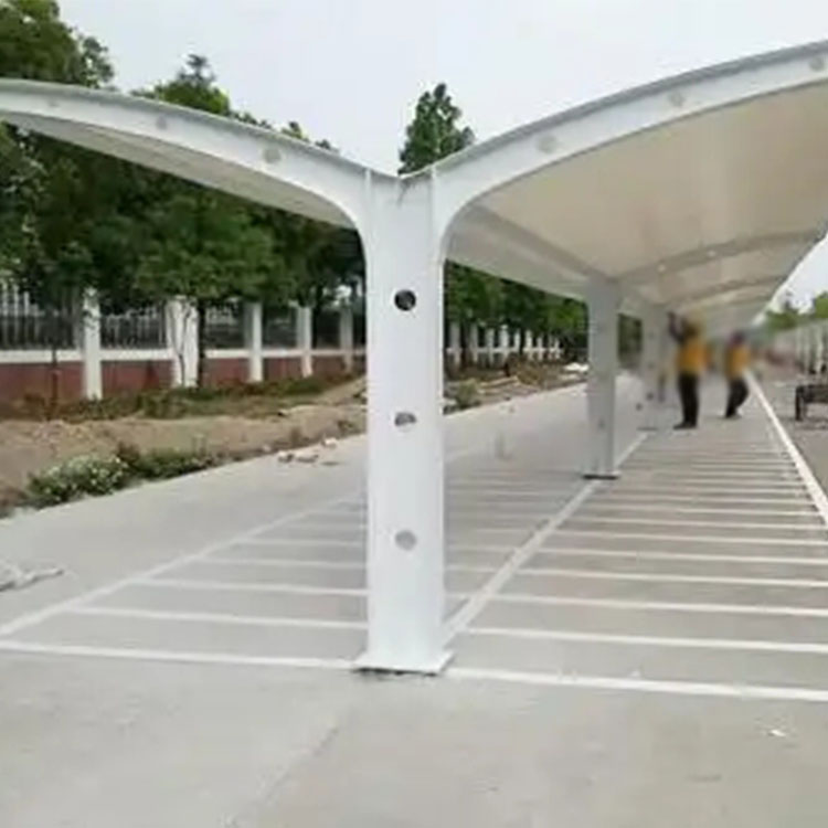 石嘴山膜结构电动车棚