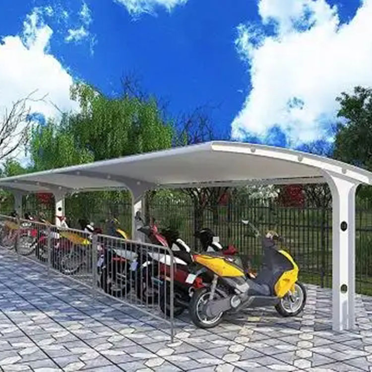 石嘴山膜结构电动车棚