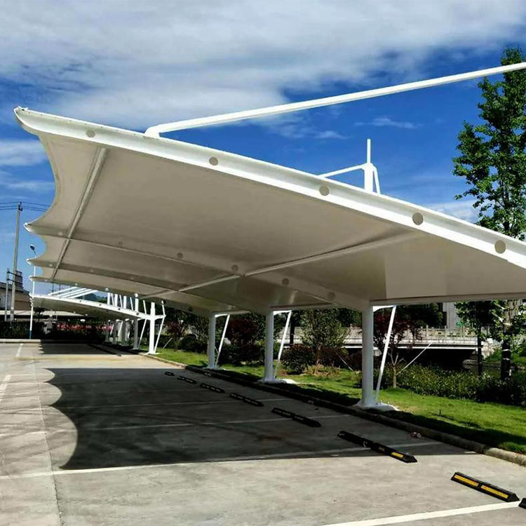 石嘴山膜结构汽车棚