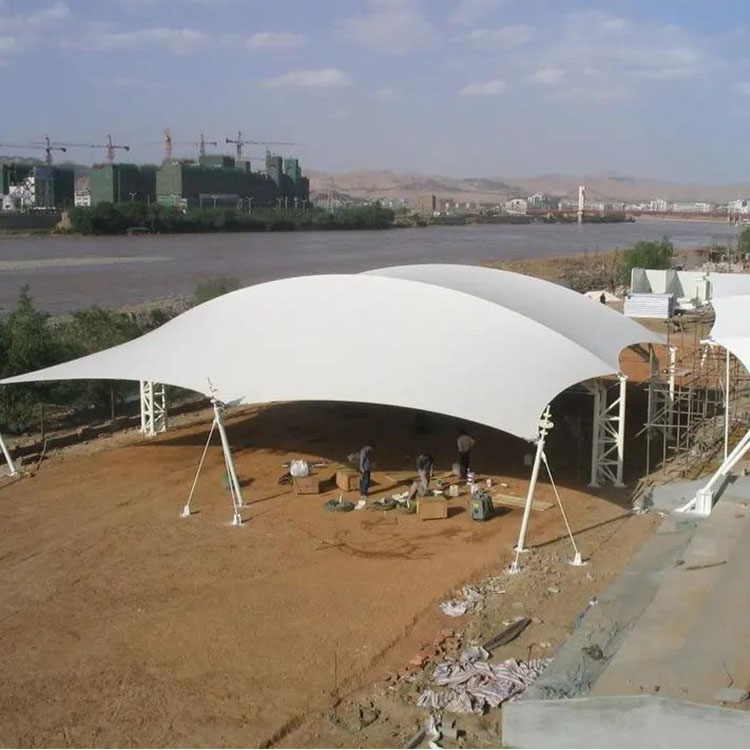 石嘴山膜结构汽车棚